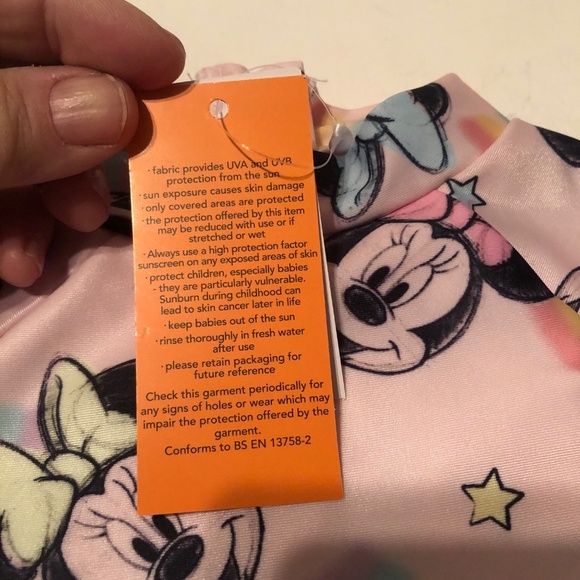 New 3 piece UPF 40t Mickey Mouse top, pants and hat by George 1 1/2 by 2 years. - Picture 7 of 11